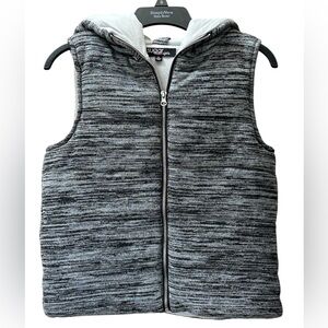 Sugar Rush Puffy Full Zip Hooded Vest Size XL Girls